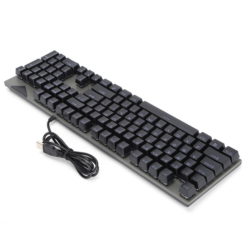Mechanical Keyboard Wired Gaming Backlight Ultra Thin USB Keyboard for