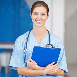 Esirly Nurses Week Gifts - Stethoscope Cross Necklace Nurses Week Gift Graduation Presents Appreciation Gifts for Doctor Nurse(Nurse)