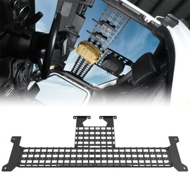 WOLFSTORM Interior Roof Rack Molle Storage Panel, Compatible with Jeep 2018-2025 Wrangler JL/2020-2025 Gladiator JT, JL/JT Top Cargo Organizer Kit, Protective Decoration, 1PC