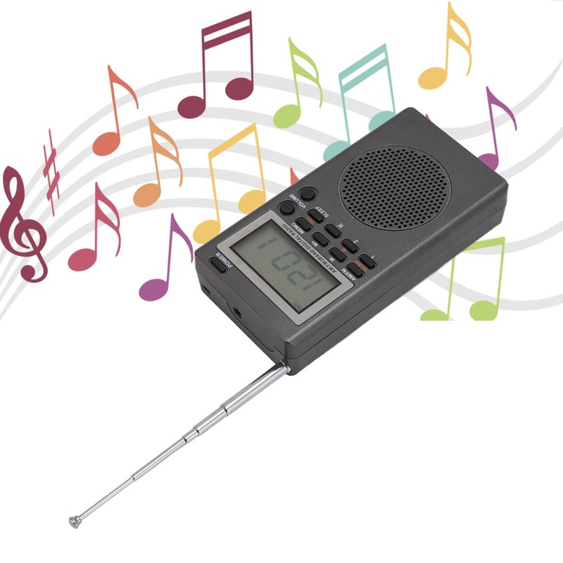 Portable AM FM Digital Radio Highly Sensitive Stable Low Power