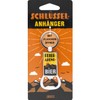 GRUSS & CO Bottle opener motif "Feierabend Bier", key ring,