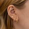 Gokeey Small Gold Hoop Earrings Set for Women, 14K Gold