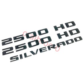 General Motors Gloss Door Tailgate Nameplate Letter Emblem Badge for 20-23 Silverado 2500HD LTZ