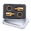 Bike Pedal Extender Cycle Pedals Adapters Bike Pedal Extension Shaft