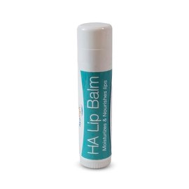 Hyalogic- Bálsamo labial HA con ácido hialurónico y aceite de coco orgánico y natural que alivia los labios secos y agrietados y les da volumen.