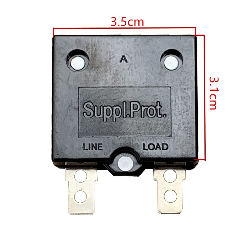 weelye 1Pcs 30A 125/250Vac 50Vdc Automatic Reset Relay Thermal Switch