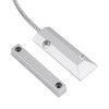 Haofy Magnetic Contact Wired Sensor, Roller Shutter Door Reed Switch Sensor Detector Switch for Home Garage Alarm Security for Window Door Security