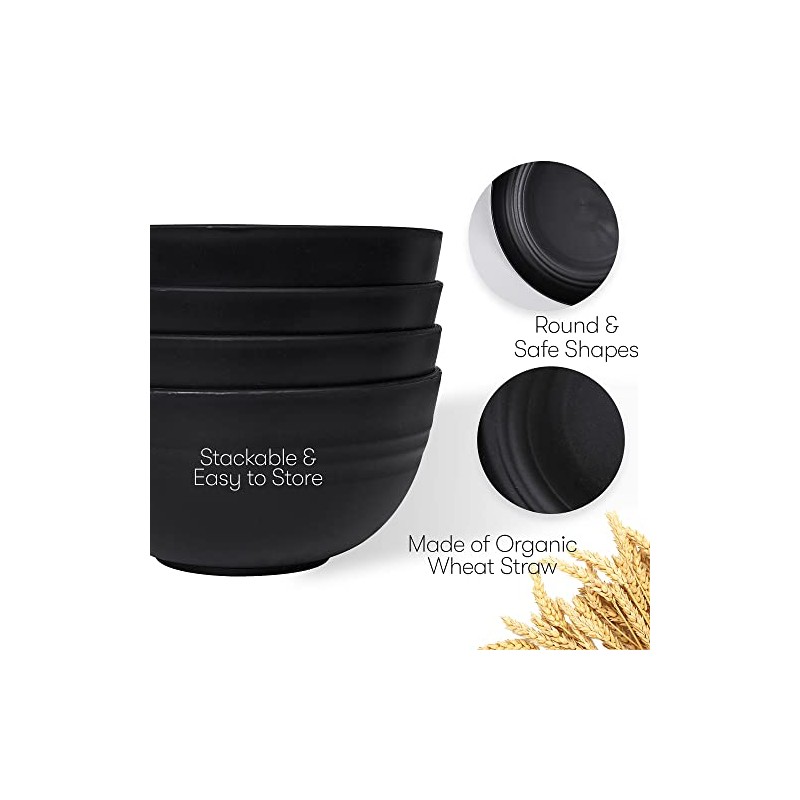 Wheat Straw Dinnerware Sets | Unbreakable Dinnerware Sets | Dishwasher
