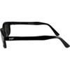 MF MotoFrames Lockdown Motorcycle Sunglasses Black Frames Smoke Lenses