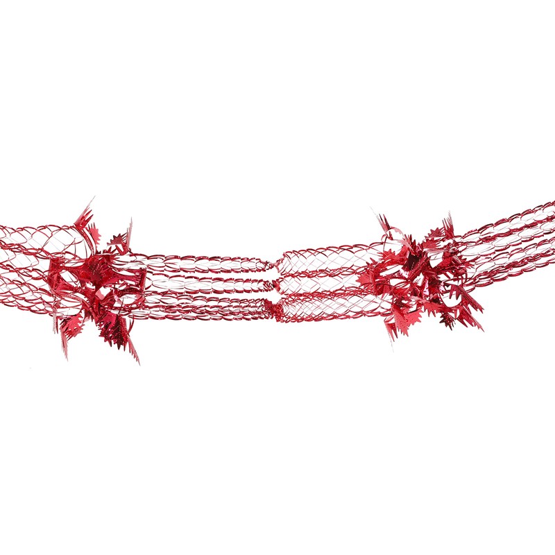 Christmas Concepts® 9ft x 1ft Large Square Foil Garland Festive