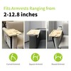 Pine Wood Couch Arm Tray, Sofa Armrest Tray on Side