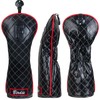 Golf Club Head covers Fairway Wood FW with Interchangeable Number