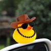 wonuu Rubber Duck Car Decorations Cute Car Accessories Dashboard Car