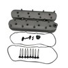 1 SET SHLPDFM Engine Valve Covers Natural Cast Aluminium Satin