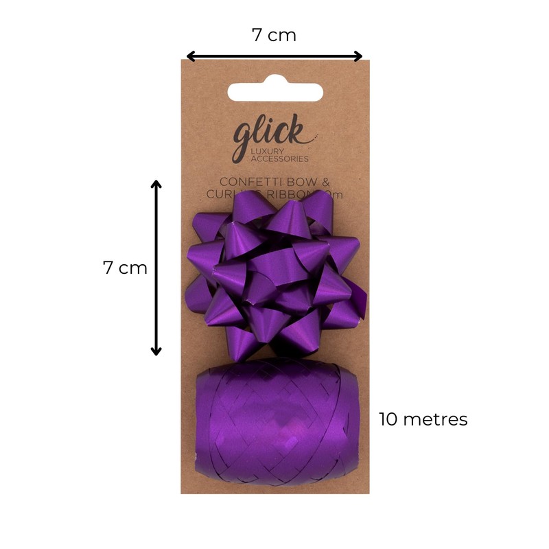 Glick Luxury Bow & Curling Ribbon for Gift Wrapping, Arts