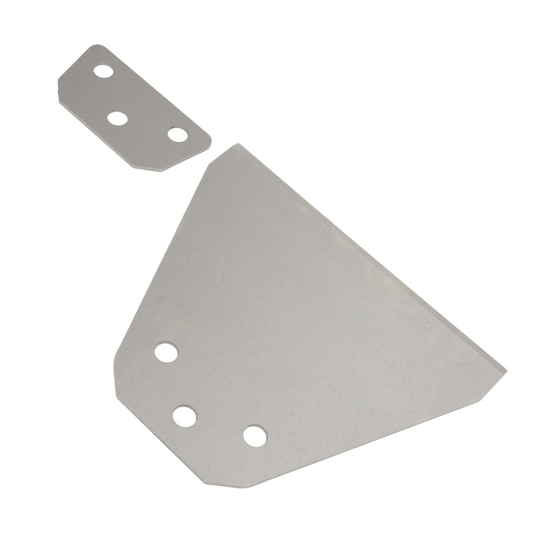 6in Floor Scraper Bit Spring Steel Round Shank 2 Grooves