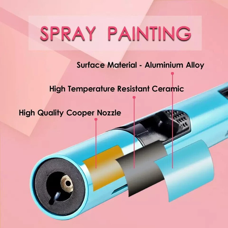 Lighter Spring Colors 2 Pack Butane Torch Lighter 6-inch Jet