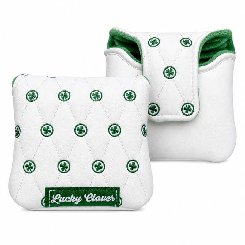 Funny Golf Square Mallet Putter Cover Mallet Headcover Magnetic, PU