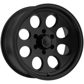 Alloy Ion Style 171 16 Matte Black Wheel/Rim 8x170 with a -5mm Offset and a 130.8 Hub Bore. Partnumber 171-6870MB