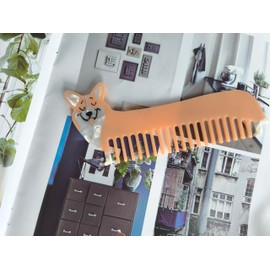Generic Cute Corgi Hair Comb for Girls - Detangles and Smooths Hair with Adorable Animal Shape Design. (Corgi)