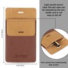 Pocket Protector, 3 Pcs Leather Pocket Pen Holder Organizer Pouch