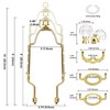 WEAVERBIRD 8 9 10 inch Adjustable Lamp Shade Harp Holder