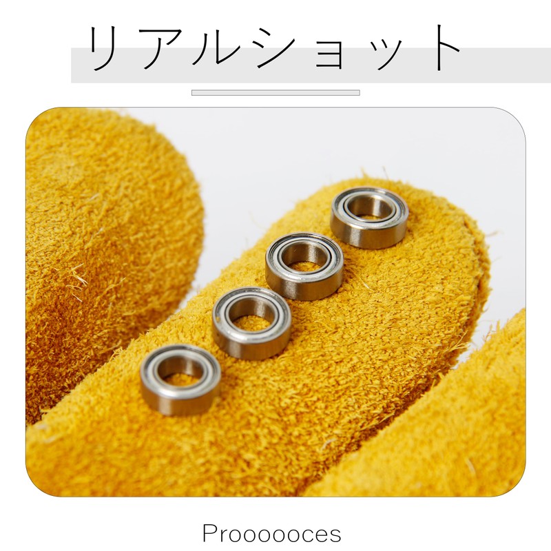 Proooooces Miniature Bearings Outer Diameter 9mm x Inner Diameter 5mm