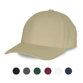 OLC OLC Cap, Unisex, Black, Cotton, Plain, UV Protection, Running, Deep Baseball Cap, One Size Fits Most, Unisex, beige, Free size
