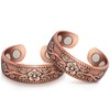 Copper Rings for Women, Thumb Rings 99.99% Pure Copper Magnetic