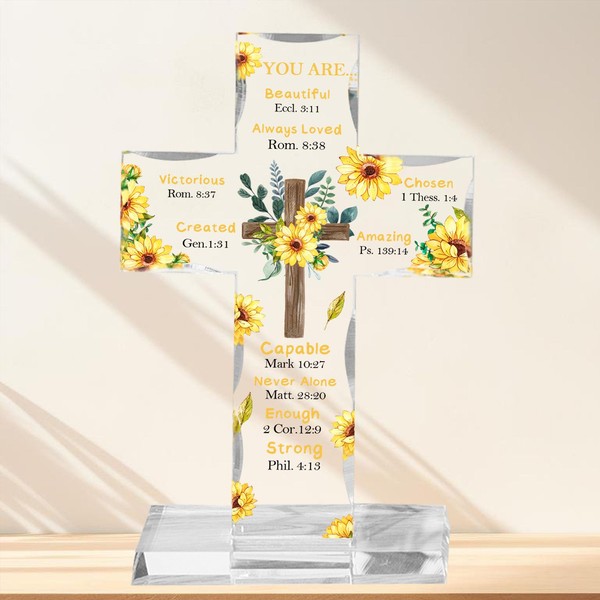 Christian Religious Gifts for Women, Inspirational Bible Verse Quotes Acrylic