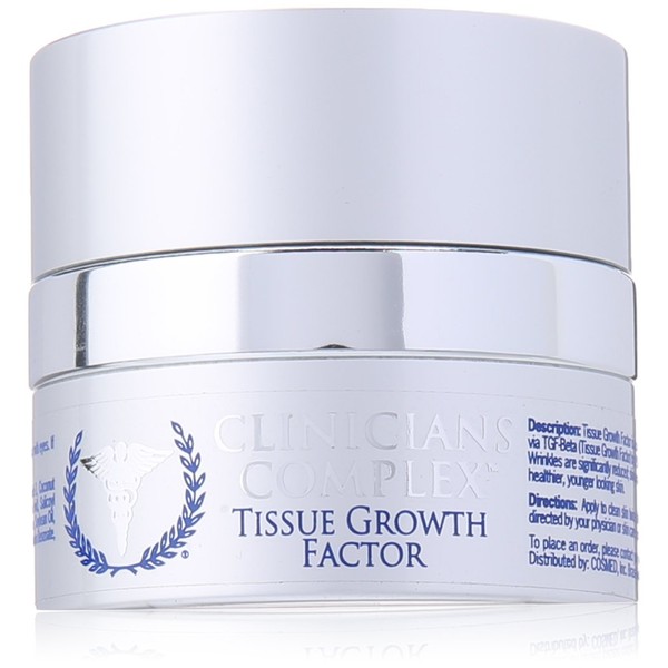 Clinicians Complex Tissue Growth Factor Serum With Peptide | Epidermal Growth Factor Serum and Collagen Night Cream - 1.0 Ounce