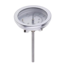 2 in Analog DIAL Meat Thermometer - 3 in Stainless Steel Probe Cooking Thermometer - Instant Read Food Thermometer - Candy Thermometer - Oven THERMOMETERS - Grill Thermometer - BBQ Thermometer