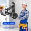 2 Pack Heavy Duty Curtain Pole Brackets – Wall Mounted
