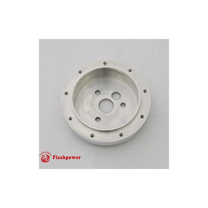 1" Polished Steering Wheel Spacer Kit for 9 hole Steering