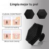 BAYLOVE Cepillo de Limpieza Facial de Silicona, Cepillo Limpiador Facial