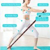 2PCS Fitness Resistance Band for Stretching and Yoga (8 Grids)