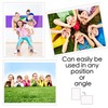 10 Pack 5"x7" Premium Magnetic Picture Pockets Frames Holds 5