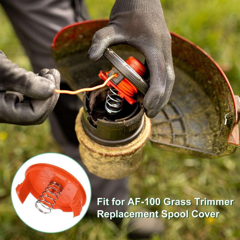 M METERXITY Replacement Spool Cap & Spring AF-100 String Trimmer