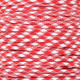 PARACORD PLANET 250' Spool Nylon 550Lb Type Iii 7 Strand Paracord Strawberry Fields