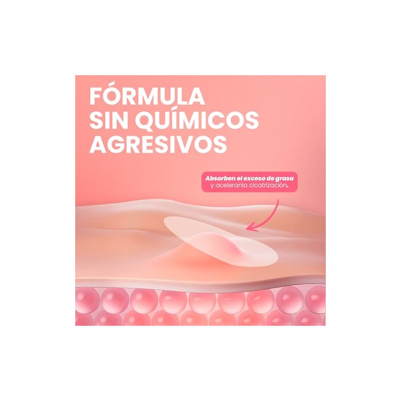 Parches para Acné 108 Pack – Parches Hidrocoloides Transparentes para