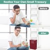 Book Safe With Key, ALLOMN Dictionary Hidden Safe, Portable Safe,