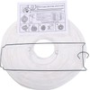 LIHAO Paper Lanterns, White Lanterns, Paper Lanterns, Pack of 10,