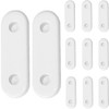20 Pcs White Curtain Pendant Weights for Bedroom/Shower Curtain -