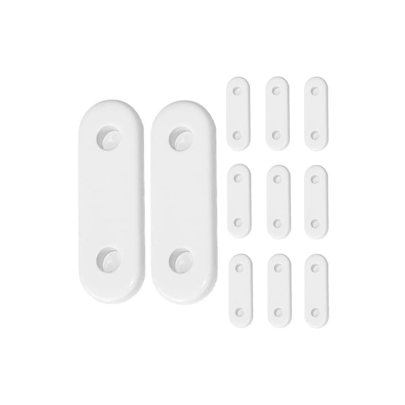 20 Pcs White Curtain Pendant Weights for Bedroom/Shower Curtain -