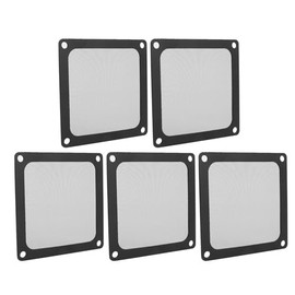 Filtro de Malla Antipolvo para Caja de PC, 5 Unidades de 80 X 80 Mm, Filtro de Polvo para Ventilador de Computadora, Malla, Marco Magnético, Cubierta de Filtro a Prueba de Polvo,