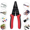 szhdxsy 8-Inch Multi-Tool Long Nose Wire Stripper/Crimper/ Bolt Cutter Multi-Purpose