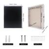 Hodeframe 13x16 Wedding Shadow Box Display Case with Door -