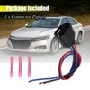 3-Pin Battery Sensor Connector Pigtail Plug Compatible with Honda Accord