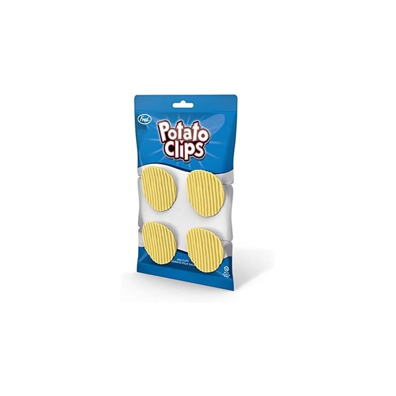 Fred 45791 Potato Chip Clips, Set of 4, Kitchen Miscellaneous