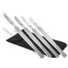 Foot Care Scalpel Callus Scraper Set, 5-Piece Blunt Professional Cream